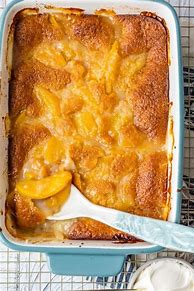 Image result for Easy Peach Cobbler