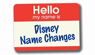 Image result for What's My Name Disney