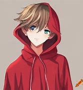 Image result for Anime Boy in Red Hoodie