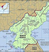 Image result for north korea map