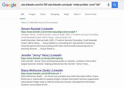 Image result for LinkedIn Profile Search