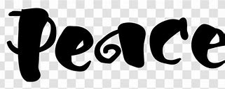 Image result for Peace Word Logo