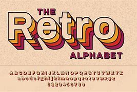 Image result for Retro 80s 90s Fonts