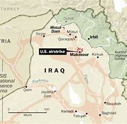 Image result for Maps Indicating Rocket Attacks in Iraq