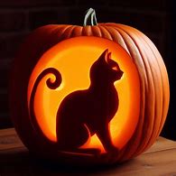 Image result for Mini Pumpkin Carving Cat