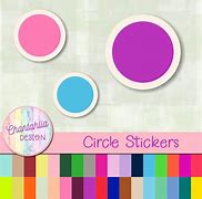 Image result for Circle Stickers