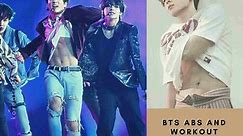 BTS Muscles, Exercise Routine and Abs | Jungkook, Jimin’s And V’s Routine Revealed! - Korea Truly