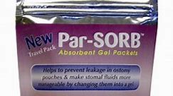 ParSORB™ Ostomy Absorbent Packets Travel Size 25/pkg