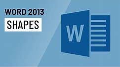 Word 2013: Shapes