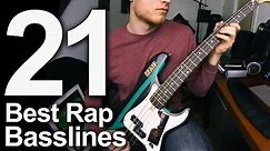 21 Best Rap Basslines