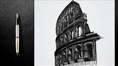 how to draw Colosseum professionally in Architecture ( Famous historical building )