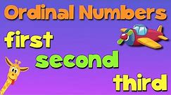 Ordinal Numbers Song