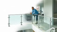 Glass Railing: Panel Railing for Stairs, Decks, & Balconies | Viewrail