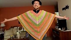 Easy Crocheted Poncho Tutorial!