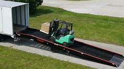 Mobile Ramp For Unloading Trucks | Reliable Mobile Dock Ramp