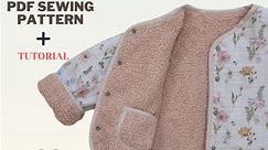 Baby Jacket Sewing Pattern, 0-6 Years, Photo Sewing Tutorial Included, PDF Instant Download,teddy Jacket Easy Winter Jacket Sewing Pattern - Etsy Canada