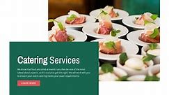 Food catering services  - CSS Template by Nicepage