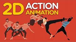 2D Action Animation - Full Process