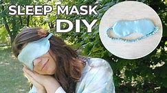 DIY Sleep Mask For Stylish Sleep - Tutorial And Free Pattern ⋆ Hello Sewing