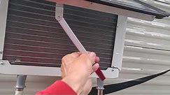 TRAVEL TRAILER WINDOW AC INSTALLATION