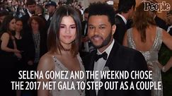 Selena Gomez and The Weeknd make their couple debut at the Met Gala