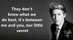 One Direction They Don't Know About Us Lyrics and Pictures