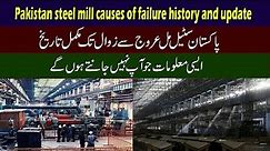 Pakistan steel mill causes of failure history and latest news 2021