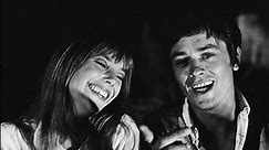 Alain Delon & Jane Birkin in the film La piscine (1969)