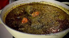 cassava leaves stew