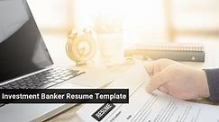 The Ideal Investment Banking Associate Resume Template - M&I