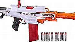 Nerf Ultra Strike Motorized Blaster, Integrated Sight, Compatible Only Ultra Darts