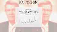 Valdis Zatlers Biography | Pantheon