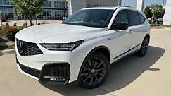 Platinum White 2025 Acura MDX A-Spec Walkaround