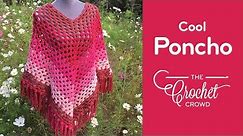 Crochet Poncho | EASY | The Crochet Crowd