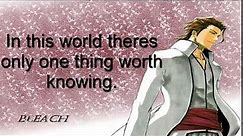 Sosuke Aizen Words || Truth