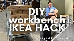 IKEA HACK - DIY Garage Workbench