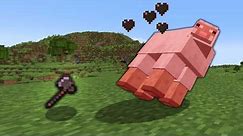 Beating Minecraft But Mobs Drop Random Items