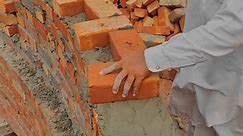 Construction working brick wall 🧱#construction | Master Baldings 784