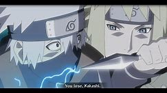 Kakashi vs Minato - Full Fight English Sub