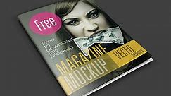 Magazine Mockup | Vectogravic Design