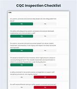 Image result for CQC Inspection Checklist Template