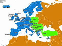 Image result for Western Europe Country Map