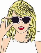 Image result for Clip Art of Taylor Swift