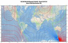 Image result for Magnetic Declination Worksheet Examples