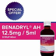 Image result for Benadryl Syrup