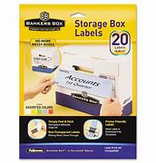 Image result for Bankers Box Labels Template