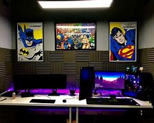 Image result for Hexagon Sound Panels Gaming Setup