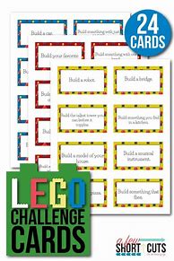 Image result for Free Printable LEGO Challenge Cards