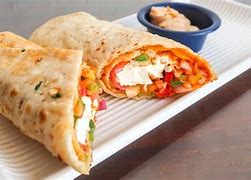 Image result for Butter Paneer Roll Image