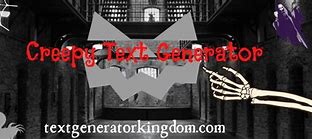 Image result for Minecraft Creepy Text Generator